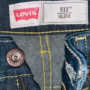 MENS LEVIS 511 BLUE JEAN PANTS